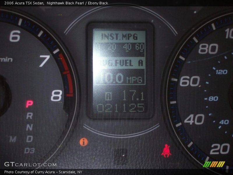 Nighthawk Black Pearl / Ebony Black 2006 Acura TSX Sedan