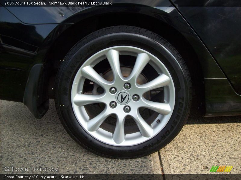 Nighthawk Black Pearl / Ebony Black 2006 Acura TSX Sedan