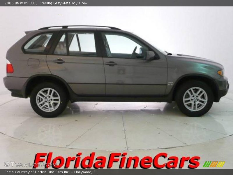 Sterling Grey Metallic / Grey 2006 BMW X5 3.0i