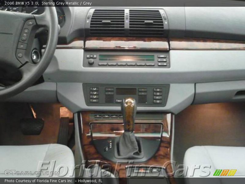 Sterling Grey Metallic / Grey 2006 BMW X5 3.0i