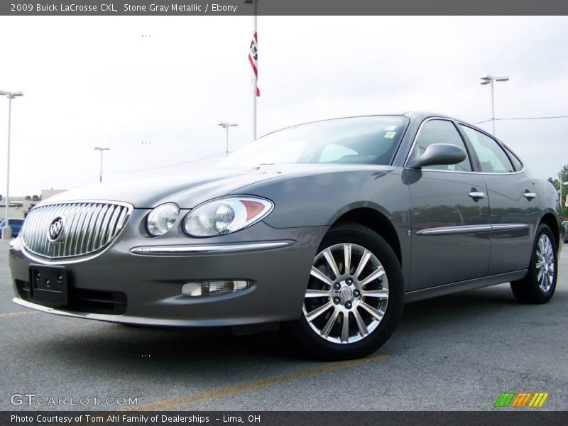 Stone Gray Metallic / Ebony 2009 Buick LaCrosse CXL