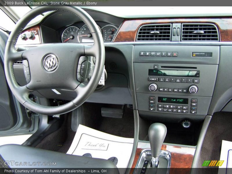 Stone Gray Metallic / Ebony 2009 Buick LaCrosse CXL