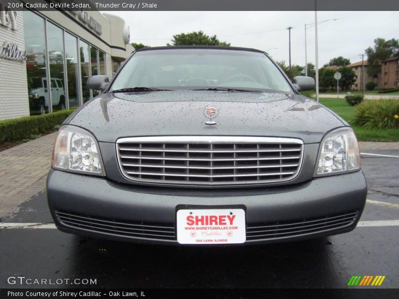 Thunder Gray / Shale 2004 Cadillac DeVille Sedan