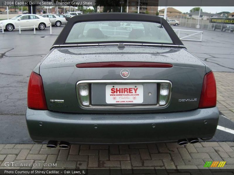 Thunder Gray / Shale 2004 Cadillac DeVille Sedan