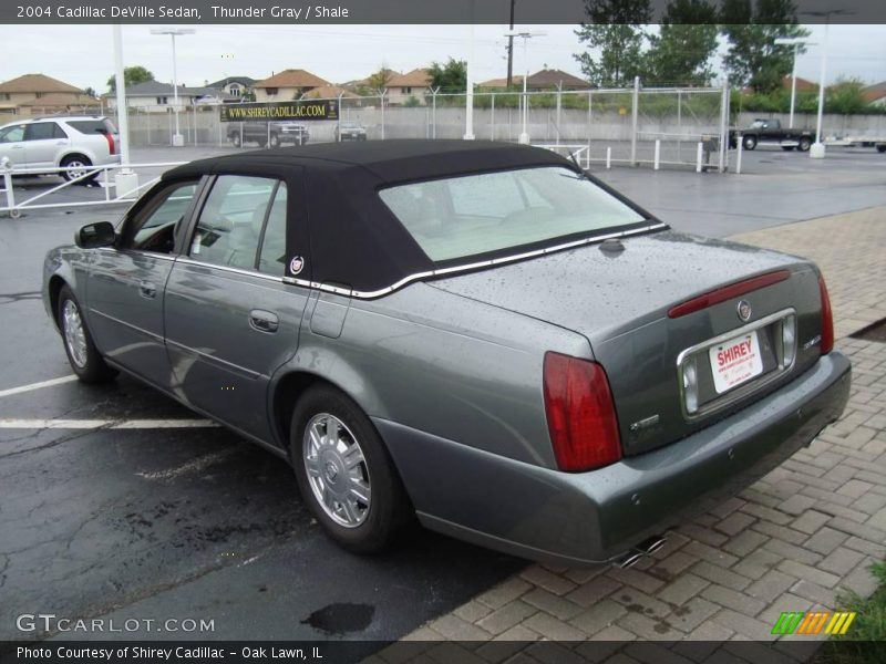 Thunder Gray / Shale 2004 Cadillac DeVille Sedan