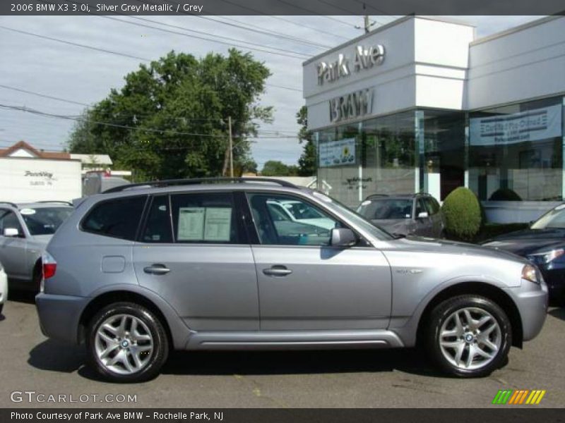 Silver Grey Metallic / Grey 2006 BMW X3 3.0i