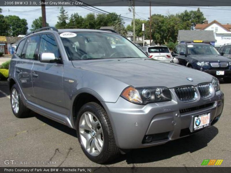 Silver Grey Metallic / Grey 2006 BMW X3 3.0i