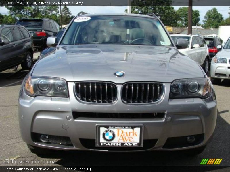 Silver Grey Metallic / Grey 2006 BMW X3 3.0i
