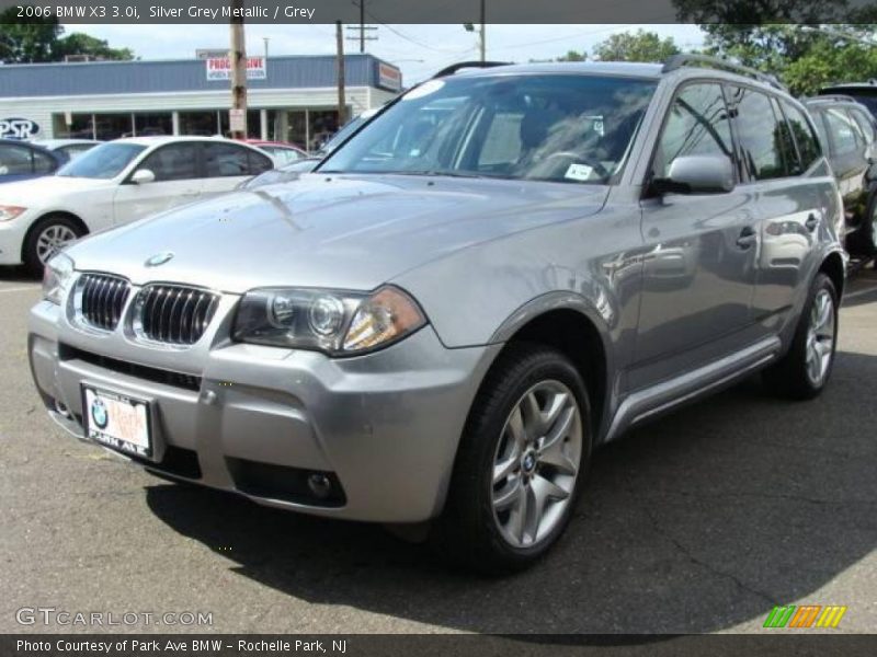 Silver Grey Metallic / Grey 2006 BMW X3 3.0i