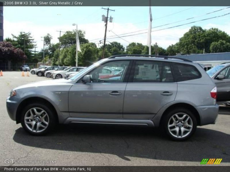 Silver Grey Metallic / Grey 2006 BMW X3 3.0i