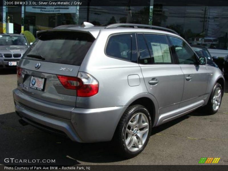 Silver Grey Metallic / Grey 2006 BMW X3 3.0i