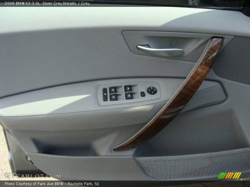 Silver Grey Metallic / Grey 2006 BMW X3 3.0i