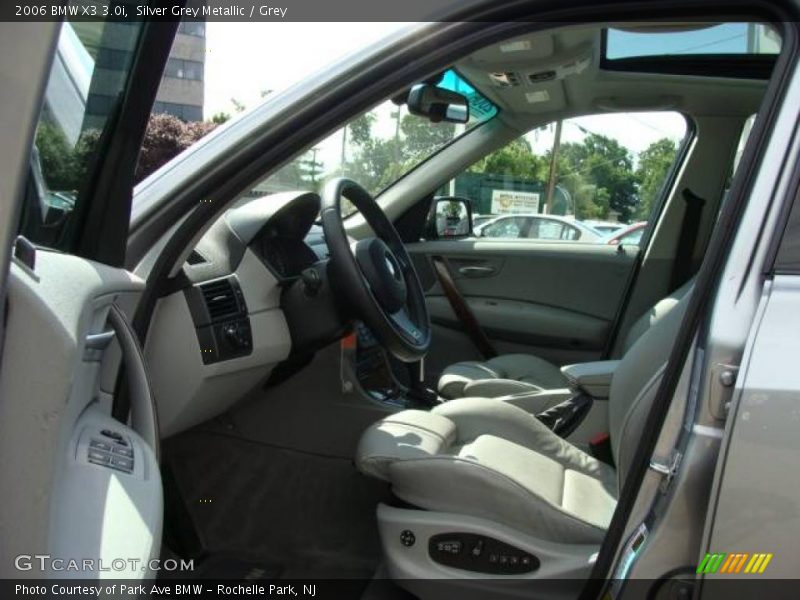 Silver Grey Metallic / Grey 2006 BMW X3 3.0i