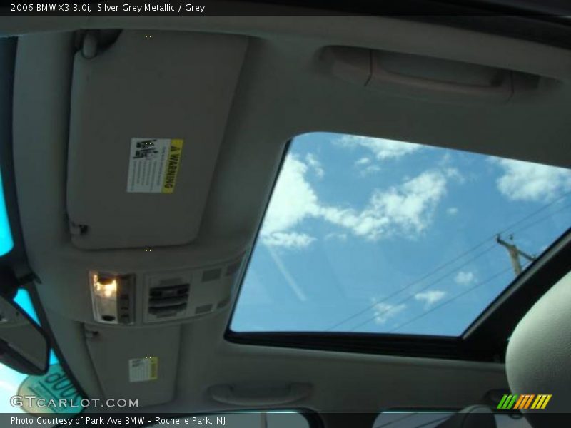 Silver Grey Metallic / Grey 2006 BMW X3 3.0i