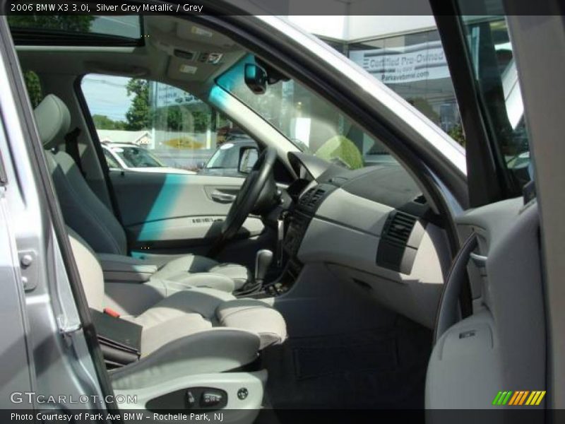 Silver Grey Metallic / Grey 2006 BMW X3 3.0i