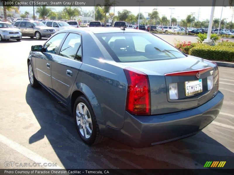 Stealth Gray / Ebony 2006 Cadillac CTS Sedan