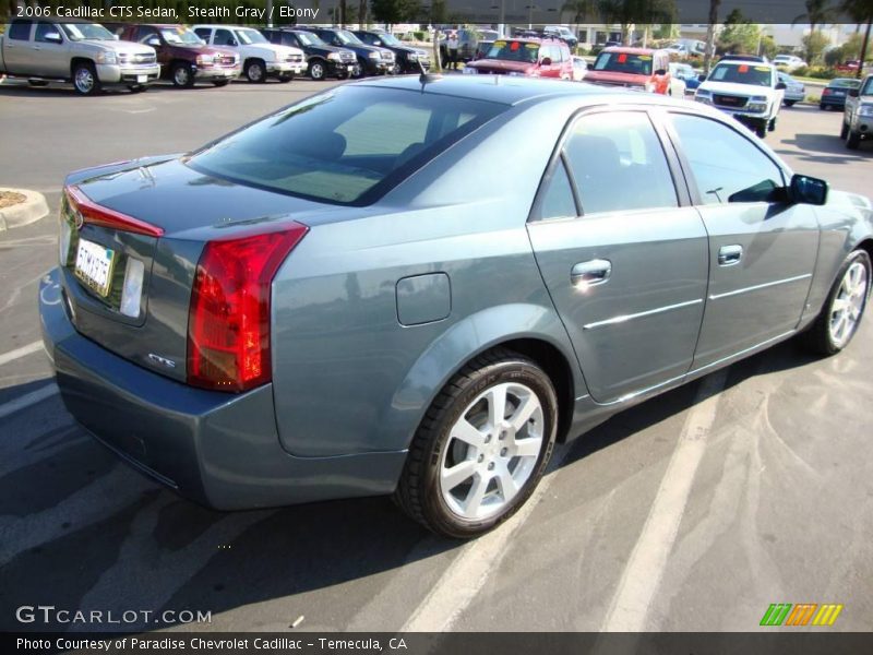 Stealth Gray / Ebony 2006 Cadillac CTS Sedan