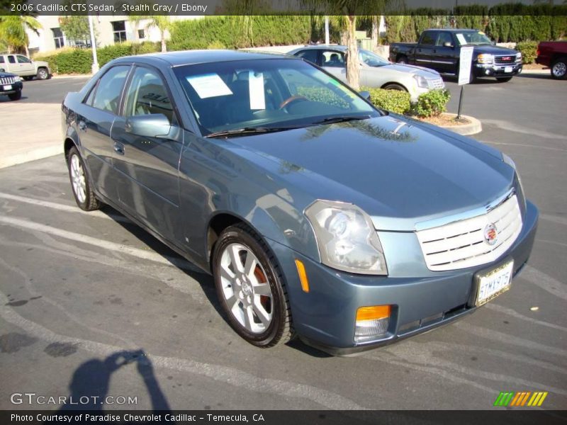 Stealth Gray / Ebony 2006 Cadillac CTS Sedan