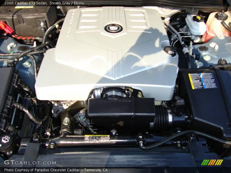 Stealth Gray / Ebony 2006 Cadillac CTS Sedan