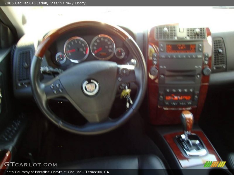 Stealth Gray / Ebony 2006 Cadillac CTS Sedan