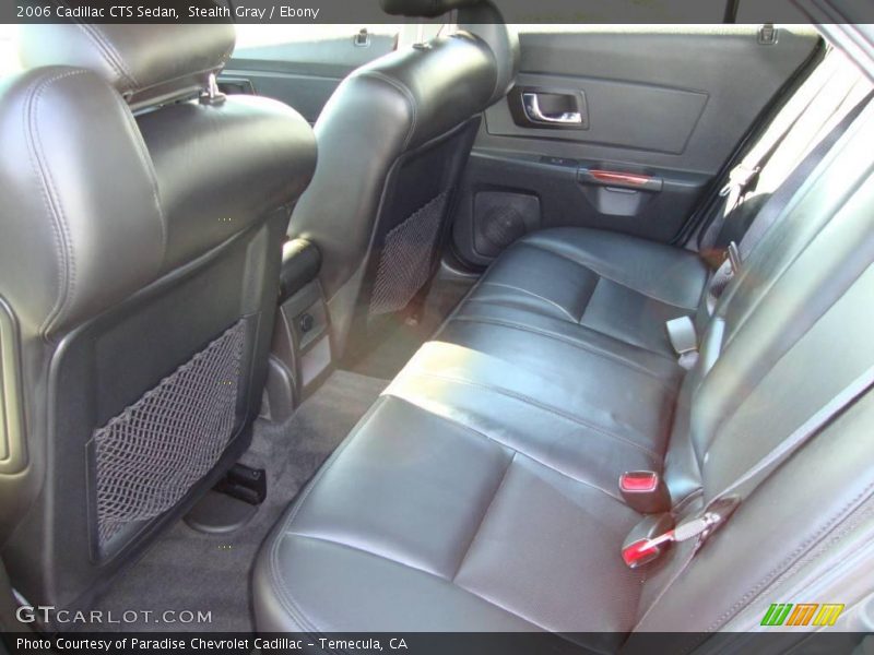 Stealth Gray / Ebony 2006 Cadillac CTS Sedan