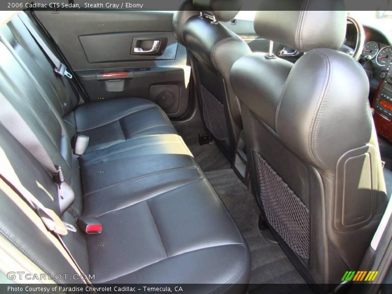 Stealth Gray / Ebony 2006 Cadillac CTS Sedan