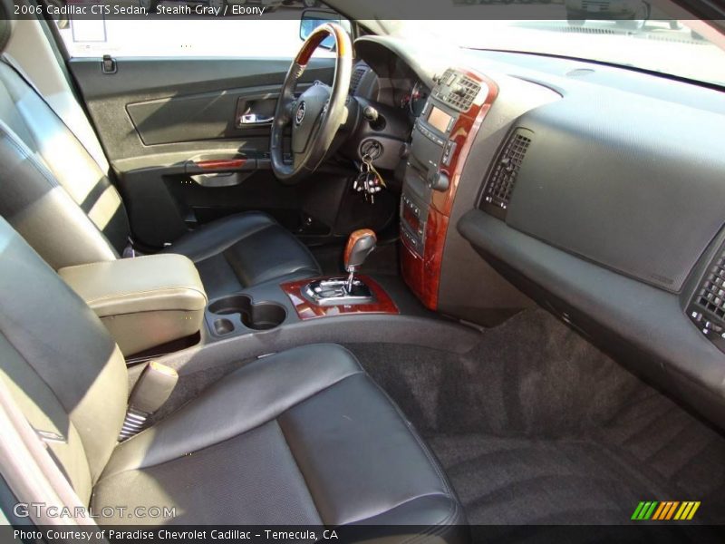 Stealth Gray / Ebony 2006 Cadillac CTS Sedan