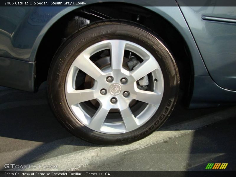 Stealth Gray / Ebony 2006 Cadillac CTS Sedan