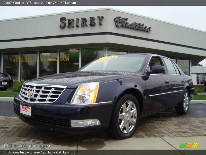 Blue Chip / Titanium 2007 Cadillac DTS Luxury