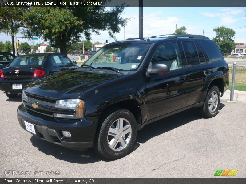 Black / Light Gray 2005 Chevrolet TrailBlazer LT 4x4