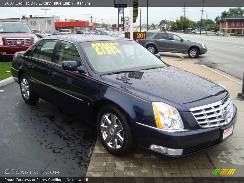 Blue Chip / Titanium 2007 Cadillac DTS Luxury