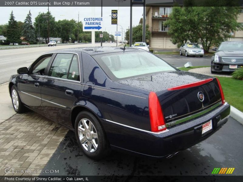 Blue Chip / Titanium 2007 Cadillac DTS Luxury