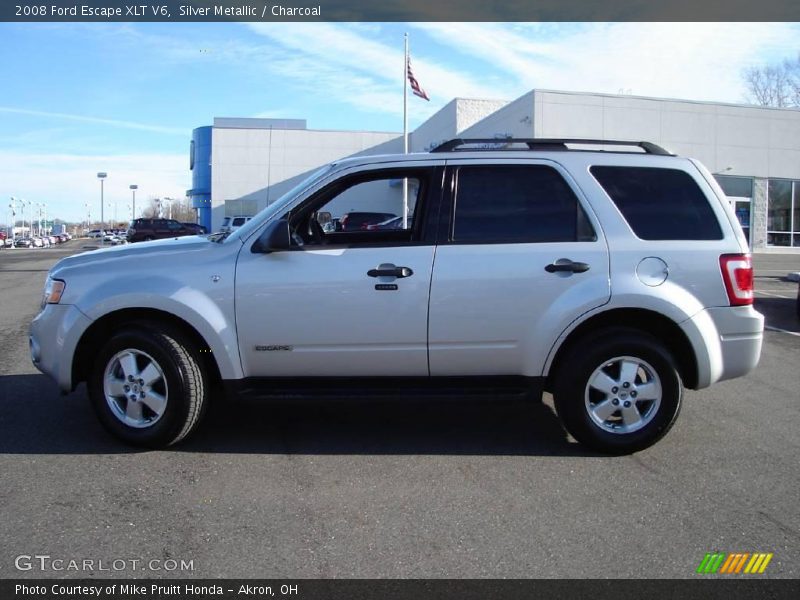 Silver Metallic / Charcoal 2008 Ford Escape XLT V6