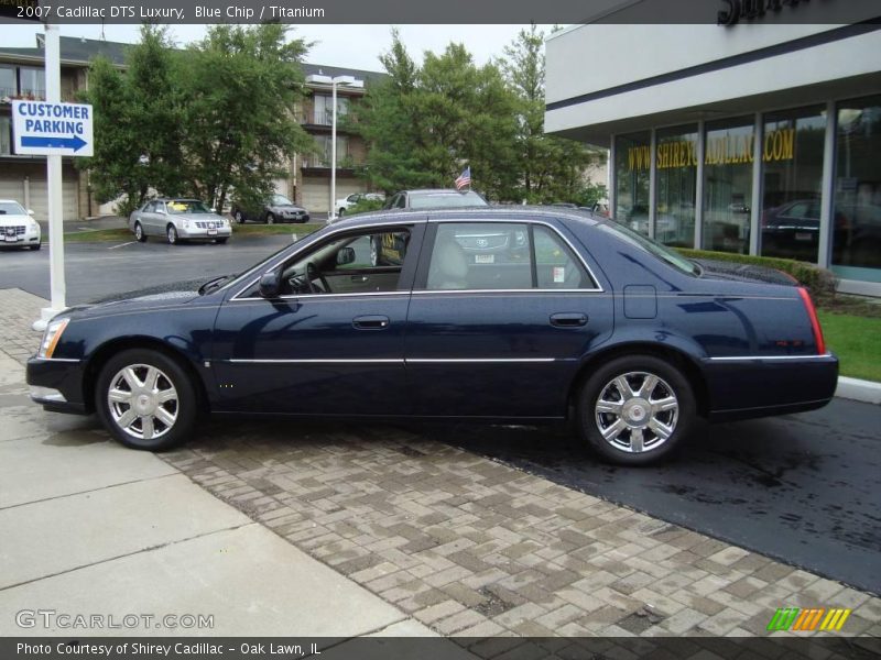 Blue Chip / Titanium 2007 Cadillac DTS Luxury