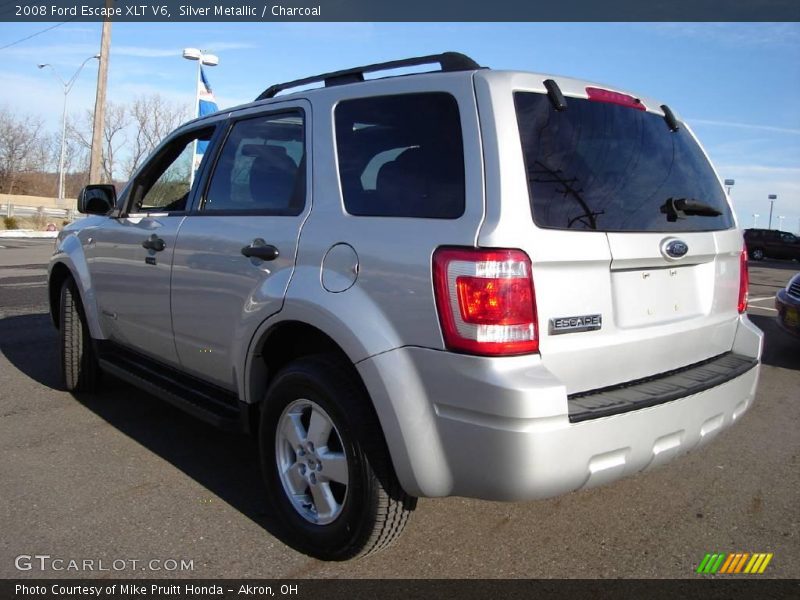 Silver Metallic / Charcoal 2008 Ford Escape XLT V6