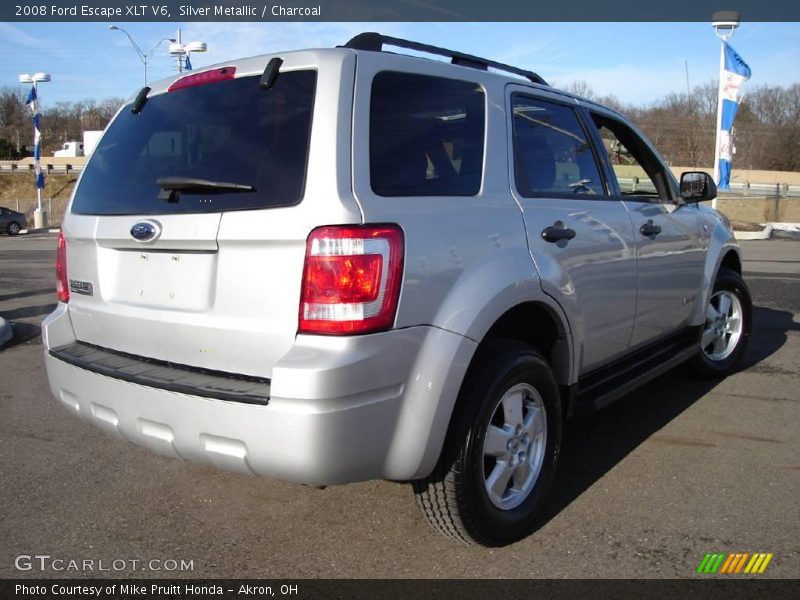 Silver Metallic / Charcoal 2008 Ford Escape XLT V6
