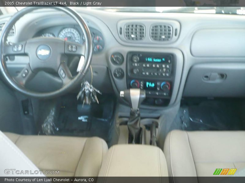 Black / Light Gray 2005 Chevrolet TrailBlazer LT 4x4