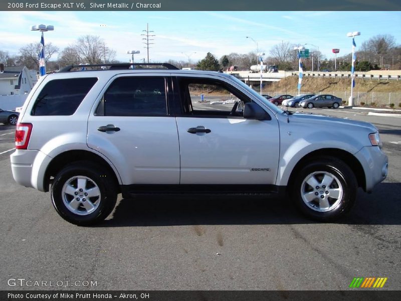 Silver Metallic / Charcoal 2008 Ford Escape XLT V6