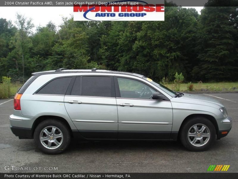 Satin Jade Green Pearl / Deep Jade/Light Taupe 2004 Chrysler Pacifica AWD