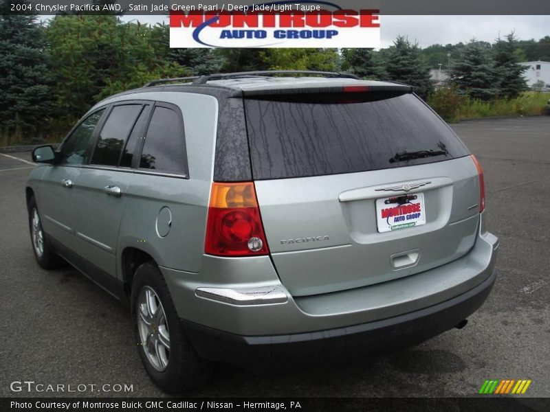Satin Jade Green Pearl / Deep Jade/Light Taupe 2004 Chrysler Pacifica AWD