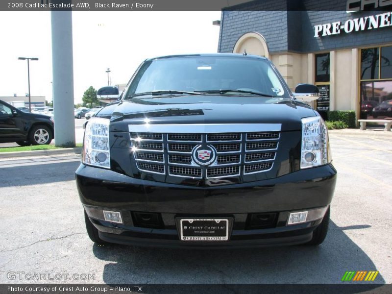 Black Raven / Ebony 2008 Cadillac Escalade AWD