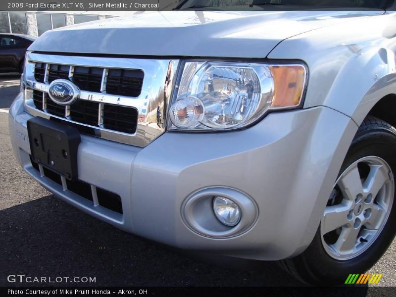 Silver Metallic / Charcoal 2008 Ford Escape XLT V6
