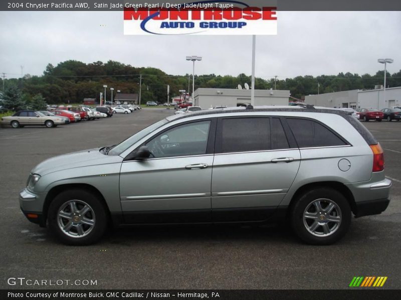 Satin Jade Green Pearl / Deep Jade/Light Taupe 2004 Chrysler Pacifica AWD