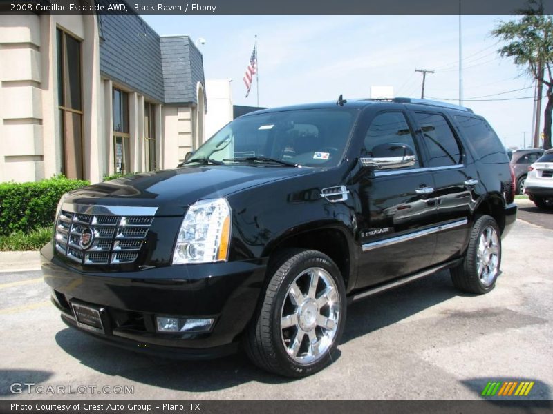 Black Raven / Ebony 2008 Cadillac Escalade AWD
