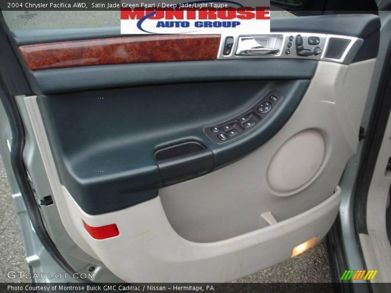 Satin Jade Green Pearl / Deep Jade/Light Taupe 2004 Chrysler Pacifica AWD