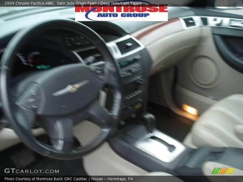 Satin Jade Green Pearl / Deep Jade/Light Taupe 2004 Chrysler Pacifica AWD