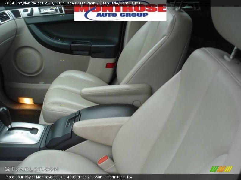 Satin Jade Green Pearl / Deep Jade/Light Taupe 2004 Chrysler Pacifica AWD