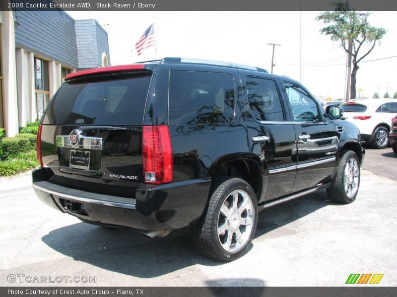 Black Raven / Ebony 2008 Cadillac Escalade AWD