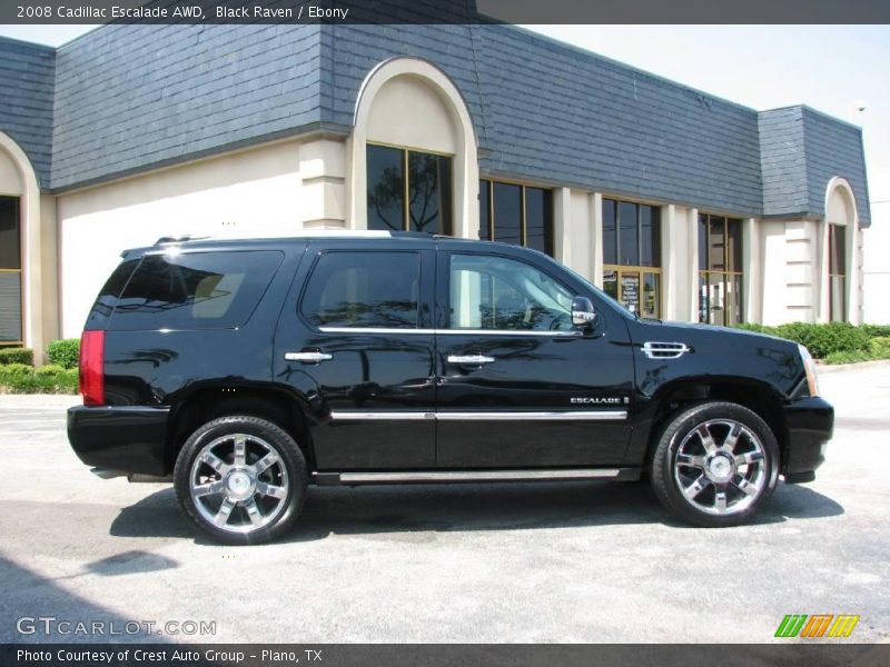 Black Raven / Ebony 2008 Cadillac Escalade AWD