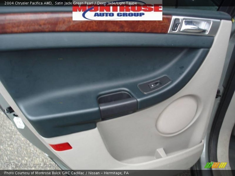 Satin Jade Green Pearl / Deep Jade/Light Taupe 2004 Chrysler Pacifica AWD